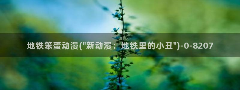 动漫黄片：地铁笨蛋动漫(\